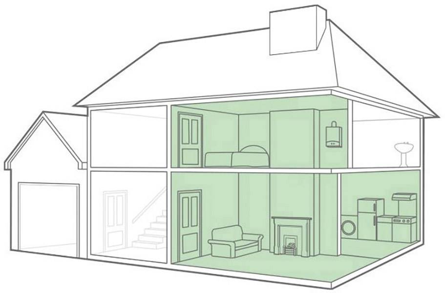 FireAngel CO-9D-DET Kohlenmonoxid-Melder inkl. 7 Jahres-Batterie batteriebetrieben detektiert Kohlenmonoxid-2
