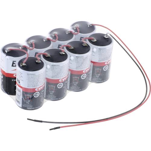 Thumbnail - EnerSys Hawker Cyclon BC F2x4 110906 Bleiakku 16 V 5 Ah Blei-Vlies (AGM) Kabel Wartungsfrei, Wickelzellenausführung, Zyk...