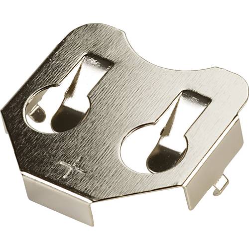 TRU COMPONENTS BC2002 Batterieclip 1x CR 2016, CR 2020, CR 2025, CR 2032 Federkontakt