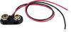 TRU COMPONENTS BS-ER-1-200 Batterieclip 1x 9 V Block Druckknopfanschluss (L x B x H) 24.5 x 11.8 x 7.3 mm