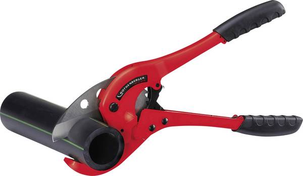 Kunststoffschere ROCUT® TC 75 Prof.0-75mm PP/PE/PB/PEX/PVDF ROTHENBERGER