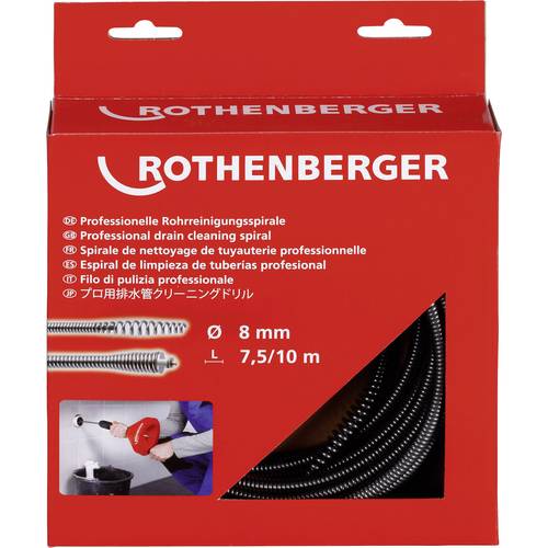 Rothenberger 72412 72412 Rohrreinigungswelle 7.5 m Produktabmessung, Ø 8 mm