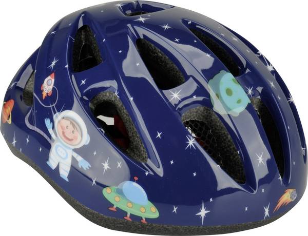 FISCHER FAHRRAD Kinder Space XS/S Kinder-Helm Schwarz Konfektionsgröße=XS/S