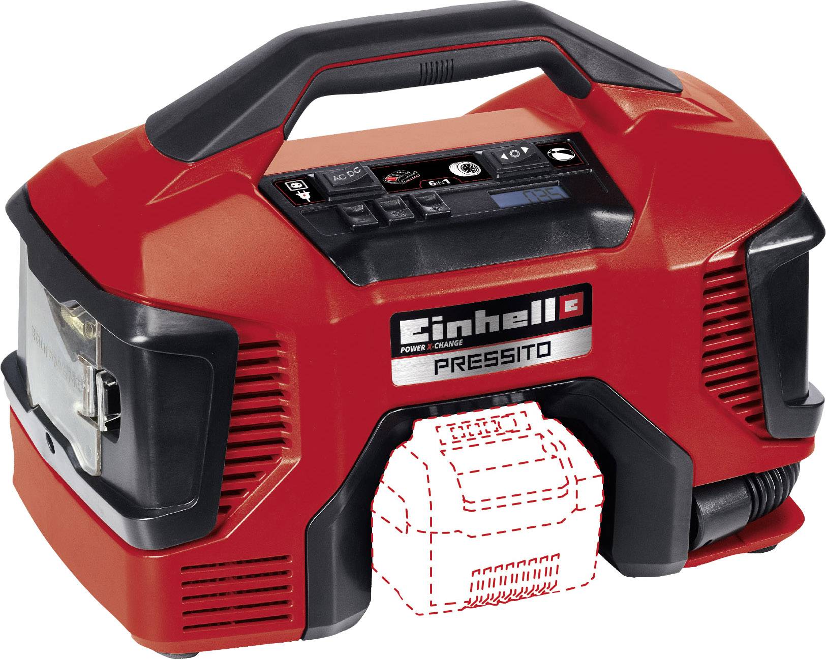 EINHELL Pressito Power X-Change Hybrid-Kompressor (4020460)