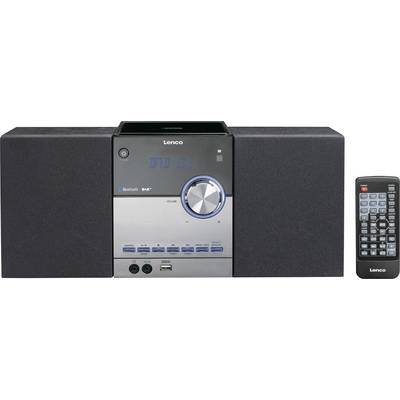 Lenco MC-150 - Microsystem - 2 x 10 Watt - Schwarz-0