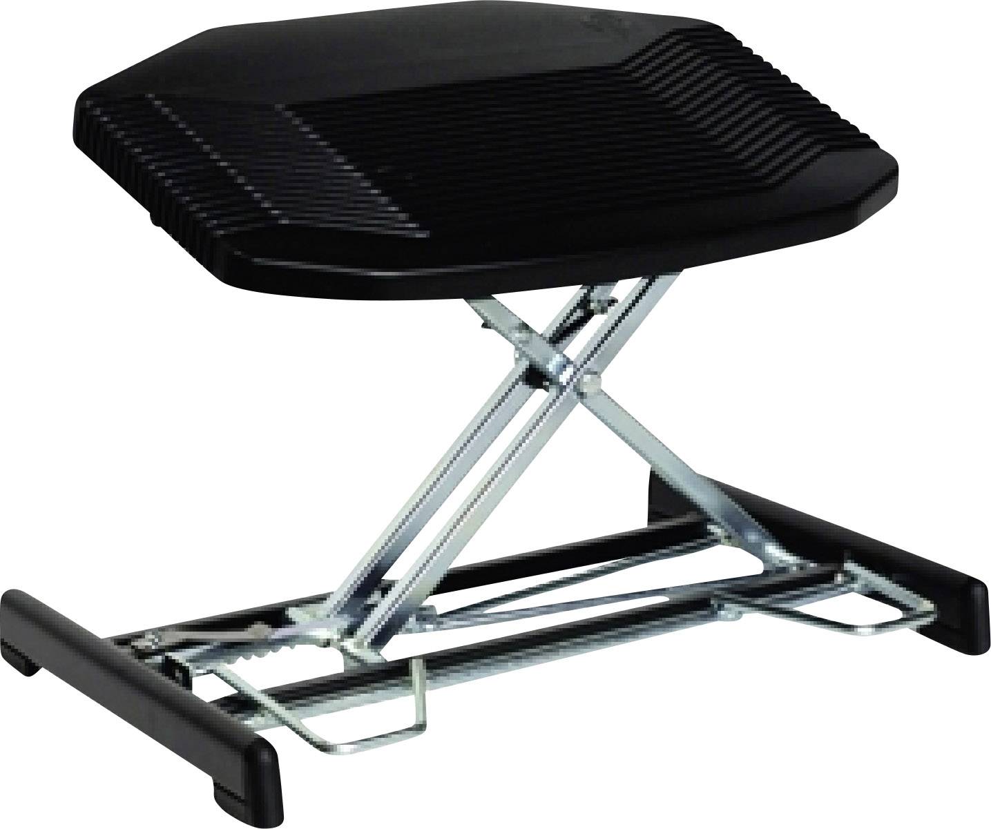 BakkerElkhuizen BNEFRB952 Basic 952 Fußstütze (B x T) 420 mm x 320 mm ergonomisch, neigungsverstellbar Schwarz-3