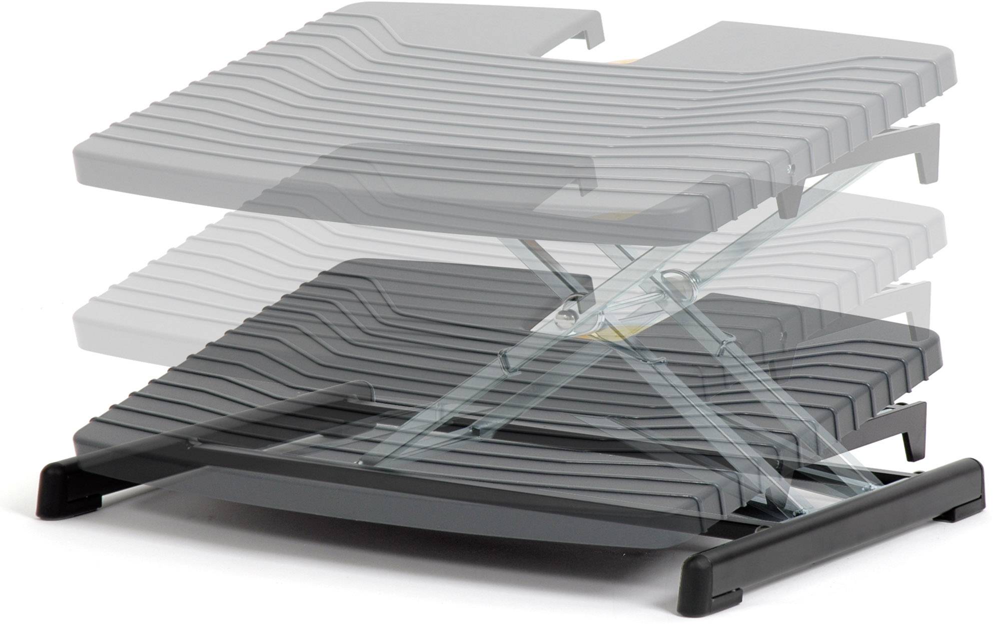 BakkerElkhuizen BNEFRP959 Pro 959 Footrest Fußstütze (B x T) 565 mm x 425 mm ergonomisch, höhenverstellbar, neigungsvers-2