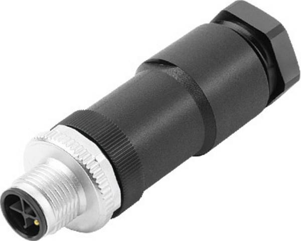 binder 99 0685 19 03 Miniatur-Rundsteckverbinder Stecker, gerade Gesamtpolzahl: 2   1 St.