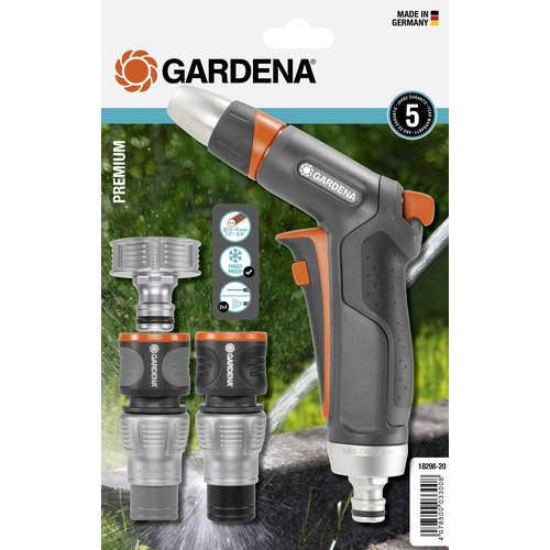 GARDENA 18298-20 Reinigungsspritze mit Anschluss-Set