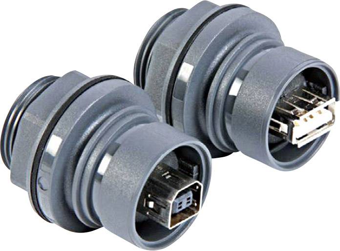 USB A Einbaubuchse Buchse, Einbau Buccaneer 6000 PXP6043/A Bulgin Inhalt: 1 St.