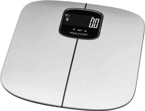 PROFI CARE Personenwaage PC-PW 3006 FA, Edelstahl (97000067)