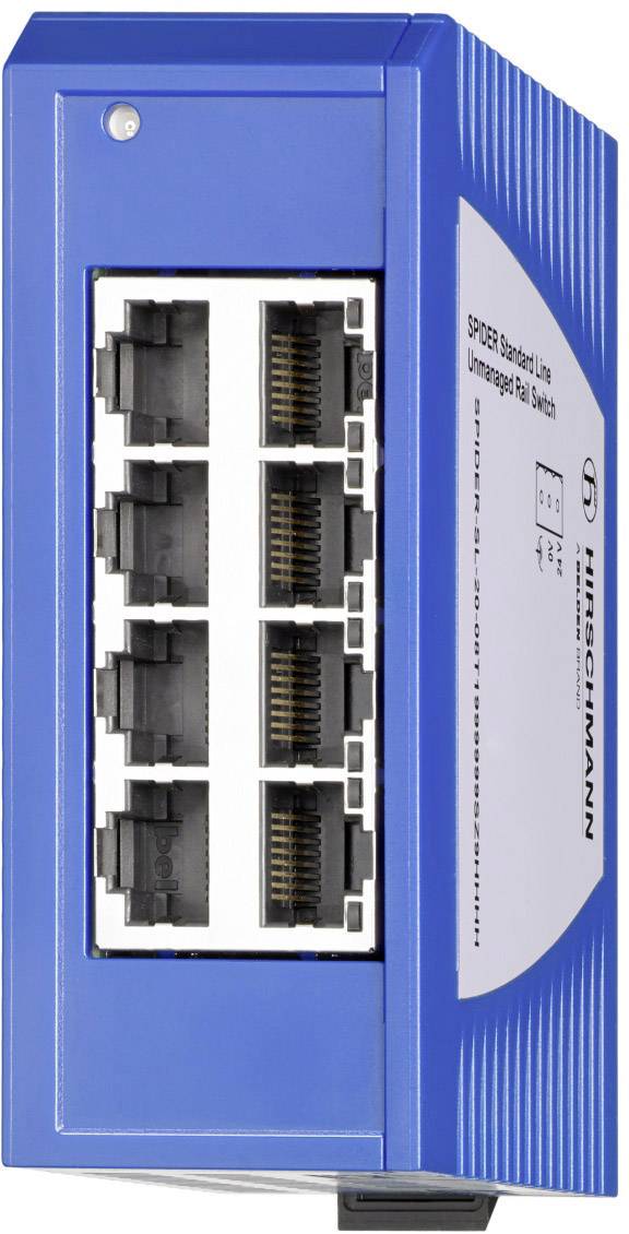 Сетевая автоматика. Промышленные коммутаторы Hirschmann. Hirschmann rs2. Unmanaged din Rail Mount Switches Spider. Паук коммутатор.