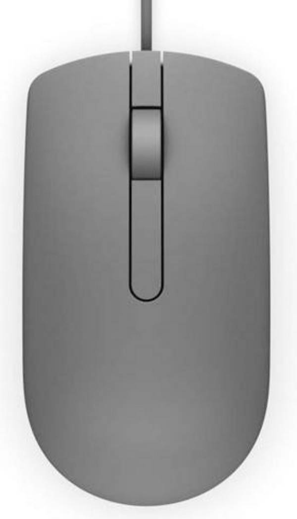 Dell MS116  Maus USB   Optisch Grau 3 Tasten 1000 dpi
