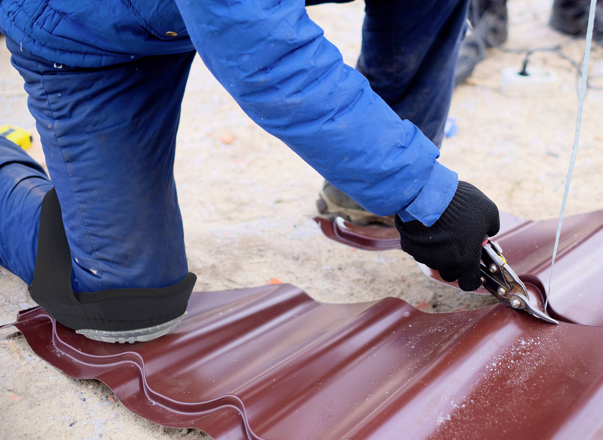 Angelegter Schoner im Arbeitsalltag