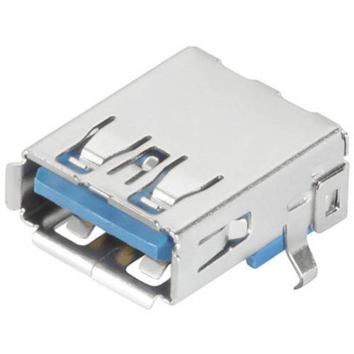 USB-Steckverbinder 3.0 Buchse, Einbau horizontal USB3.0A T1H 2.3N4 TY BL 2563550000 Weidmüller Inhalt: 208 St.