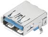 USB-Steckverbinder 3.0 Buchse, Einbau horizontal USB3.0A T1H 2.3N4 TY BL 2563550000 Weidmüller Inhalt: 208 St.