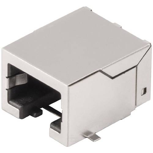 Thumbnail - Weidmüller RJ45C3 S1D 2.7N4N RL RJ45-Steckverbinder CAT 3 1433890000 Buchse, Einbau horizontal Polzahl Sensoren 8 Silber...