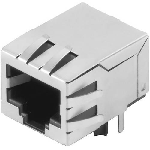 Thumbnail - Weidmüller RJ45M T1D 3.2E4N TY 2474160000 Buchse, Einbau horizontal Polzahl Sensoren 8 Silber, Schwarz 120 St.