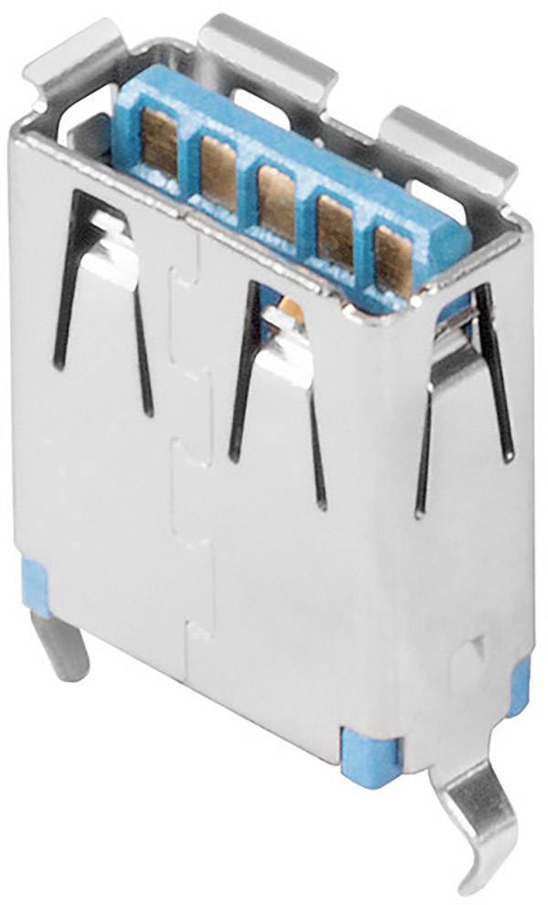 USB-Steckverbinder 3.0 Buchse, Einbau vertikal USB3.0A R1V 3.0N2 TY BL 1549730000 Weidmüller Inhalt: 100 St.