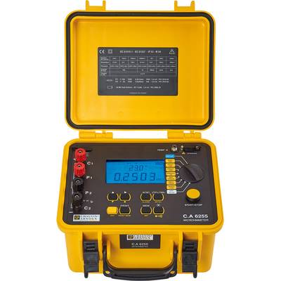Chauvin Arnoux C.A 6255 Micro- Ohmmeter   