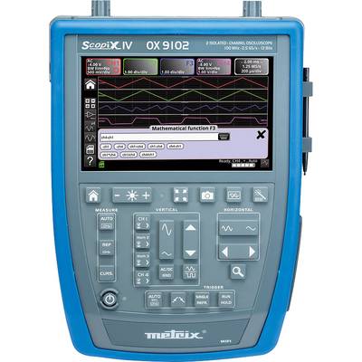 Metrix OX 9102 Digital-Oszilloskop  100 MHz 2-Kanal 2.5 GSa/s 100 kpts 12 Bit Digital-Speicher (DSO), Handgerät, Multime