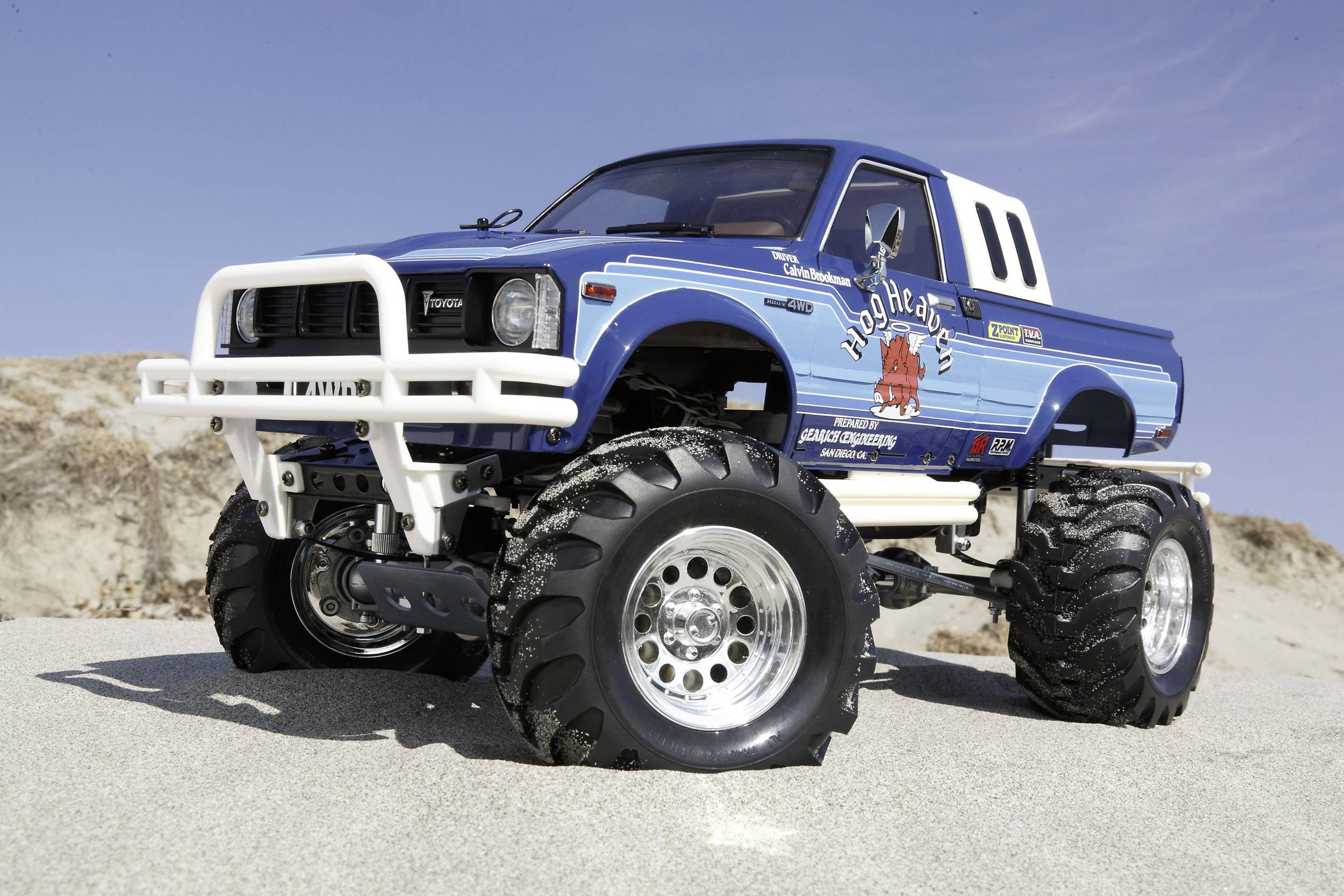 Tamiya Toyota 4x4 PickUp Bruiser Brushed 1:10 RC Modellauto Elektro Monstertruck Allradantrieb (4WD) Bausatz-2