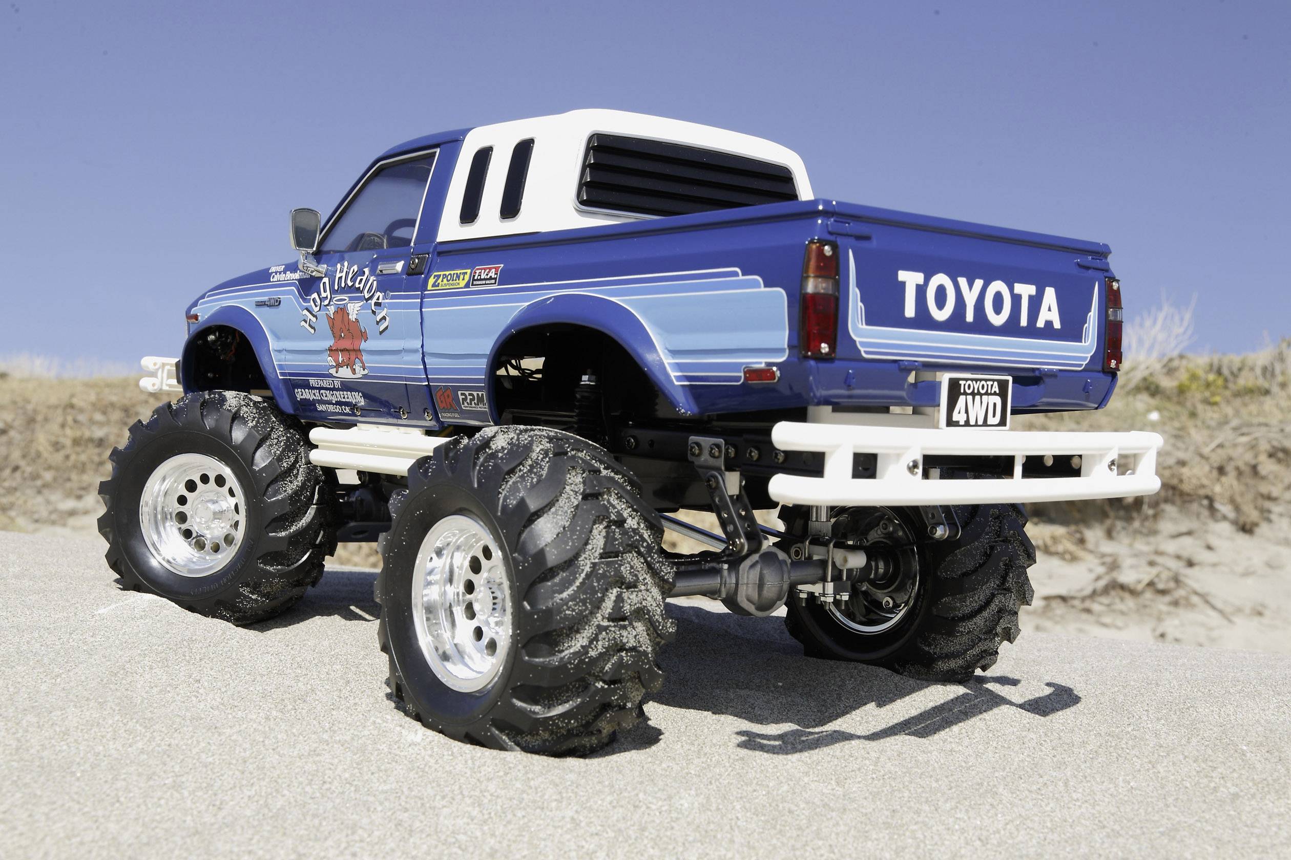 Tamiya Toyota 4x4 PickUp Bruiser Brushed 1:10 RC Modellauto Elektro Monstertruck Allradantrieb (4WD) Bausatz-3