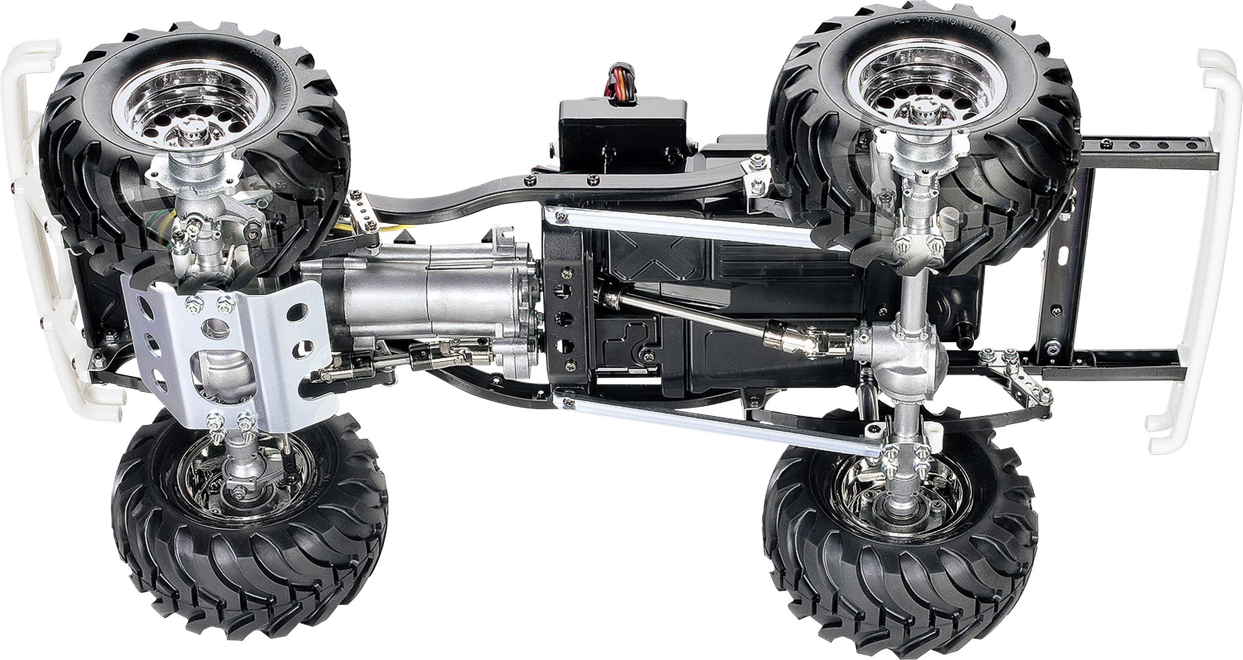 Tamiya Toyota 4x4 PickUp Bruiser Brushed 1:10 RC Modellauto Elektro Monstertruck Allradantrieb (4WD) Bausatz-4