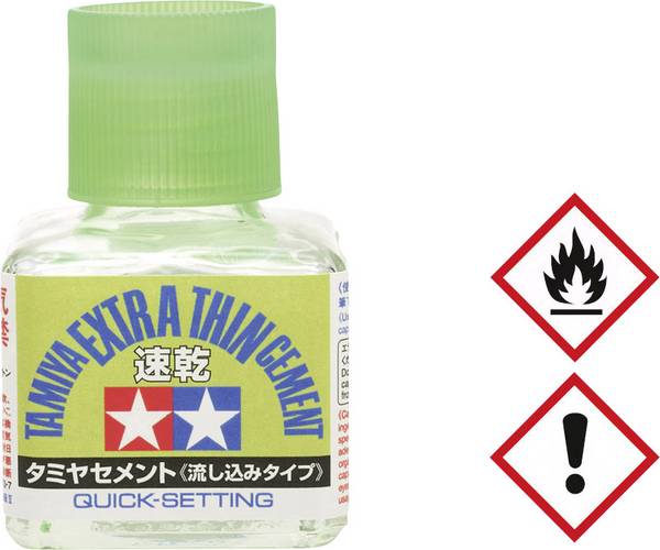 Tamiya Extra Thin „Quick Setting“ Plastikkleber 87182 40 ml