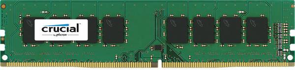 Crucial DDR4 - Modul - 8 GB - DIMM 288-PIN2400 MT/s / PC4-19200 - CL17 - 1.2 V -