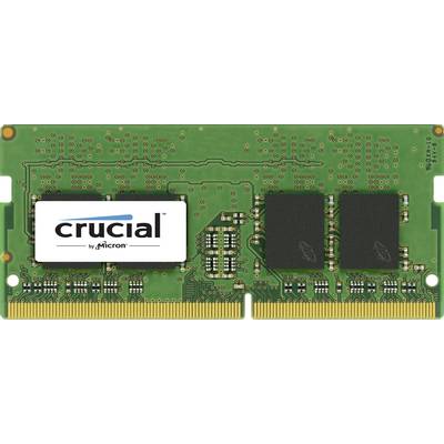 Crucial  Laptop-Arbeitsspeicher Kit   DDR4 16 GB 1 x 16 GB Non-ECC 2400 MHz 260pin SO-DIMM CL 17-17-17 CT16G4SFD824A