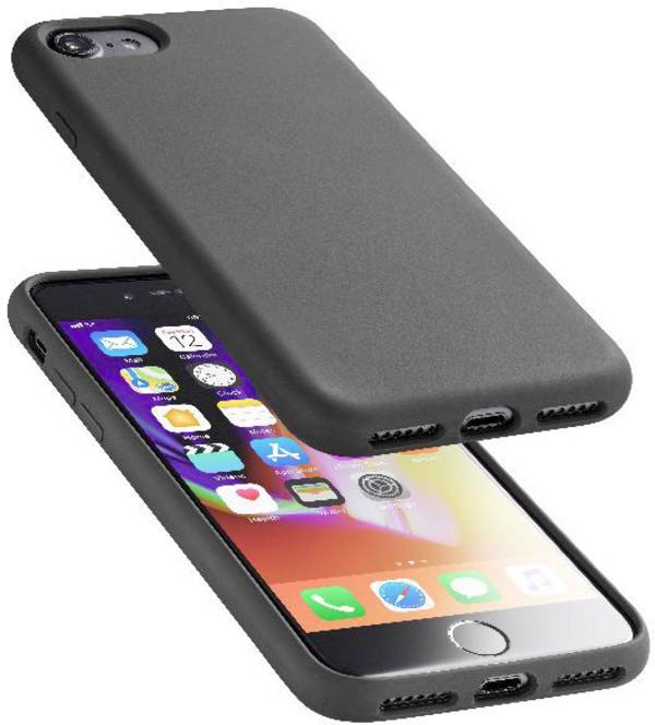 CELLULARLINE - Silikon Case Sensation für iPhone 6/7/8/SE Black