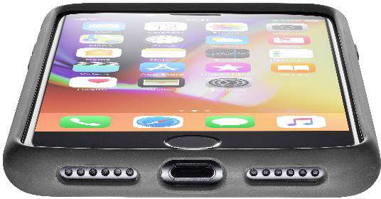 CELLULARLINE - Silikon Case Sensation für iPhone 6/7/8/SE Black-1