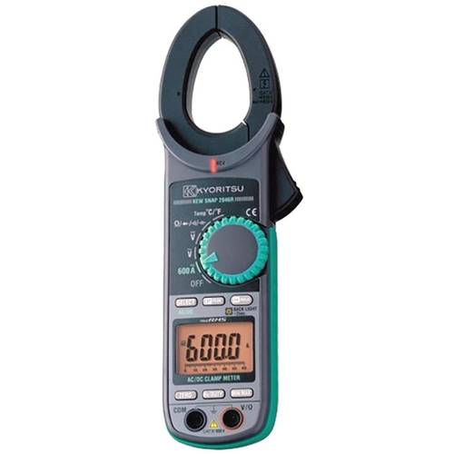 Kyoritsu KEW-2046R Stromzange kalibriert (ISO) digital CAT IV 600 V