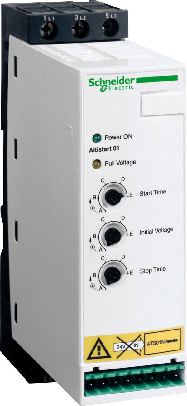 Schneider Electric ATS01N222QN ATS01N222QN Sanftstarter Motorleistung bei 400 V 11 kW 380 V