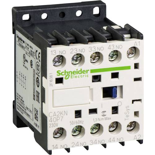Schneider Electric CA2KN40P7 Hilfsschütz 4 Schließer 1 St.