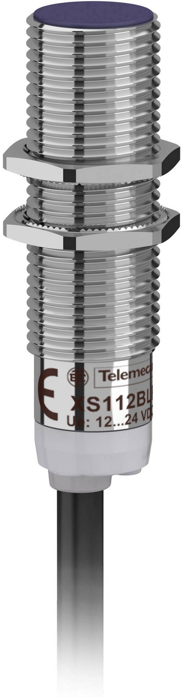 Telemecanique Näherungsschalter Induktiv XS112BLPAL2 XS112BLPAL2 M12 bündig PNP, Schließer, Digital (Ø x H) 12 mm x 12 mm