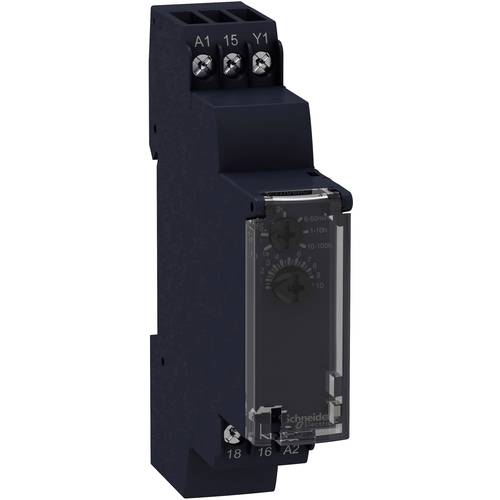 Schneider Electric RE17RCMU RE17RCMU Zeitrelais Monofunktional 1 St. Zeitbereich: 0.1 s - 100 h 1 Wechsler