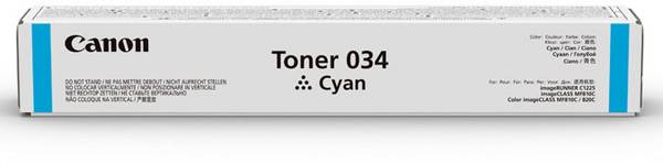 Canon Toner 034 Original  Cyan 7300 Seiten 9453 B 001