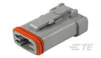 TE Connectivity Buchsengehäuse-Kabel DT Polzahl Gesamt 4 DT06-4S-CE01 1 St.