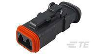 TE Connectivity Buchsengehäuse-Kabel DT Polzahl Gesamt 2 DT06-2S-CE13 1 St.