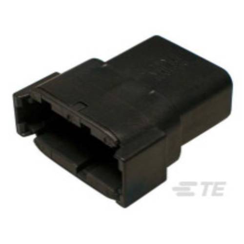 TE Connectivity Stiftgehäuse-Kabel DTM Polzahl Gesamt 12 DTM04-12PB 1 St.