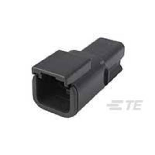 TE Connectivity Stiftgehäuse-Kabel DTMH Polzahl Gesamt 2 DTMH04-2PB 1 St.