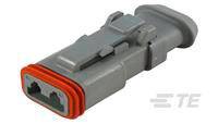 TE Connectivity Buchsengehäuse-Kabel DT Polzahl Gesamt 2 DT06-2S-E008 1 St.