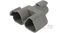 TE Connectivity Stiftgehäuse-Kabel DT Polzahl Gesamt 3 DT04-3P-P007 1 St.
