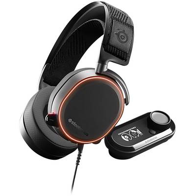 Steelseries Arctis Pro + GameDAC Gaming Over Ear Headset kabelgebunden Stereo Schwarz  Lautstärkeregelung