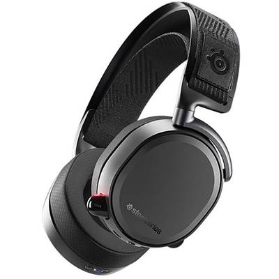 Steelseries Arctis Pro Wireless Gaming  Over Ear Headset Bluetooth®, kabelgebunden Stereo Schwarz Mikrofon-Rauschunterdr