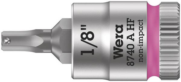 Wera 8740 A 05003383001 Innen-Sechskant Steckschlüsseleinsatz Haltefunktion 6.3 mm 1/8"    1/4" (6.3 mm)