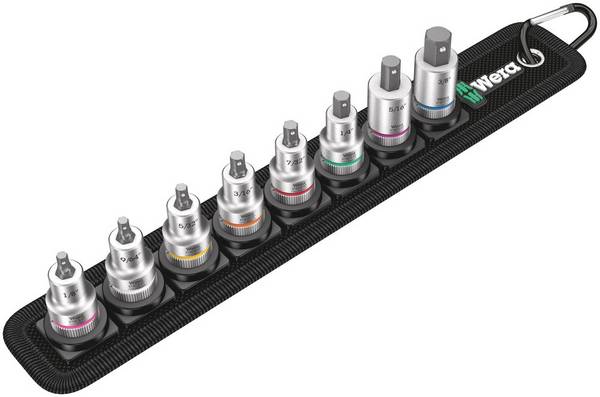 Wera Belt B Imperial 1 Steckschlüssel-Bit-Einsatz-Set zöllig 3/8" (10 mm) 8teilig 05003974001