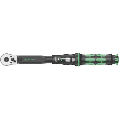 Thumbnail - Wera Click-Torque B 1 05075610001 Drehmomentschlüssel mit Umschaltknarre 3/8 (10 mm) 10 - 50 Nm